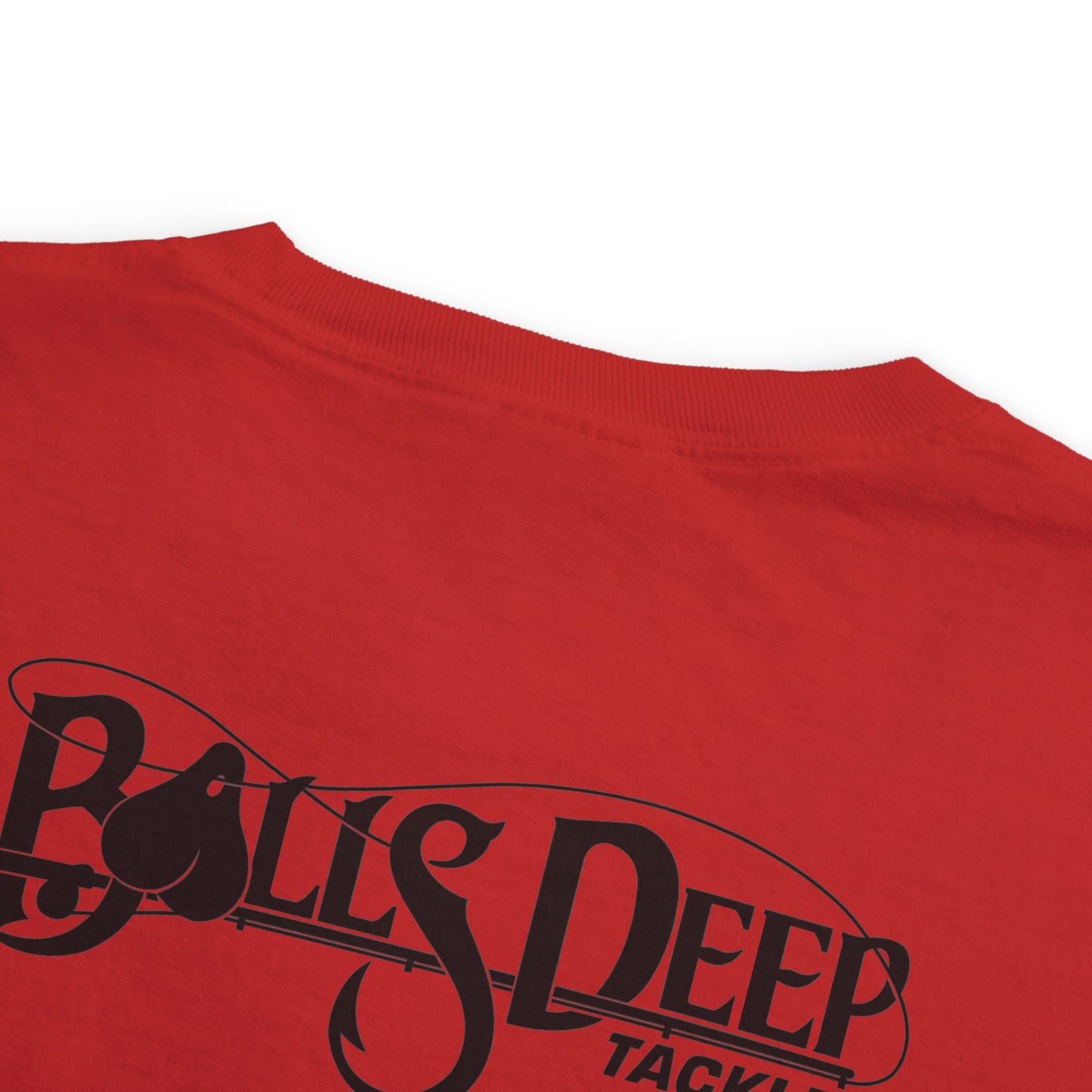 Balls Deep Tackle Signature Logo Pocket Tee (Comfort Colors)