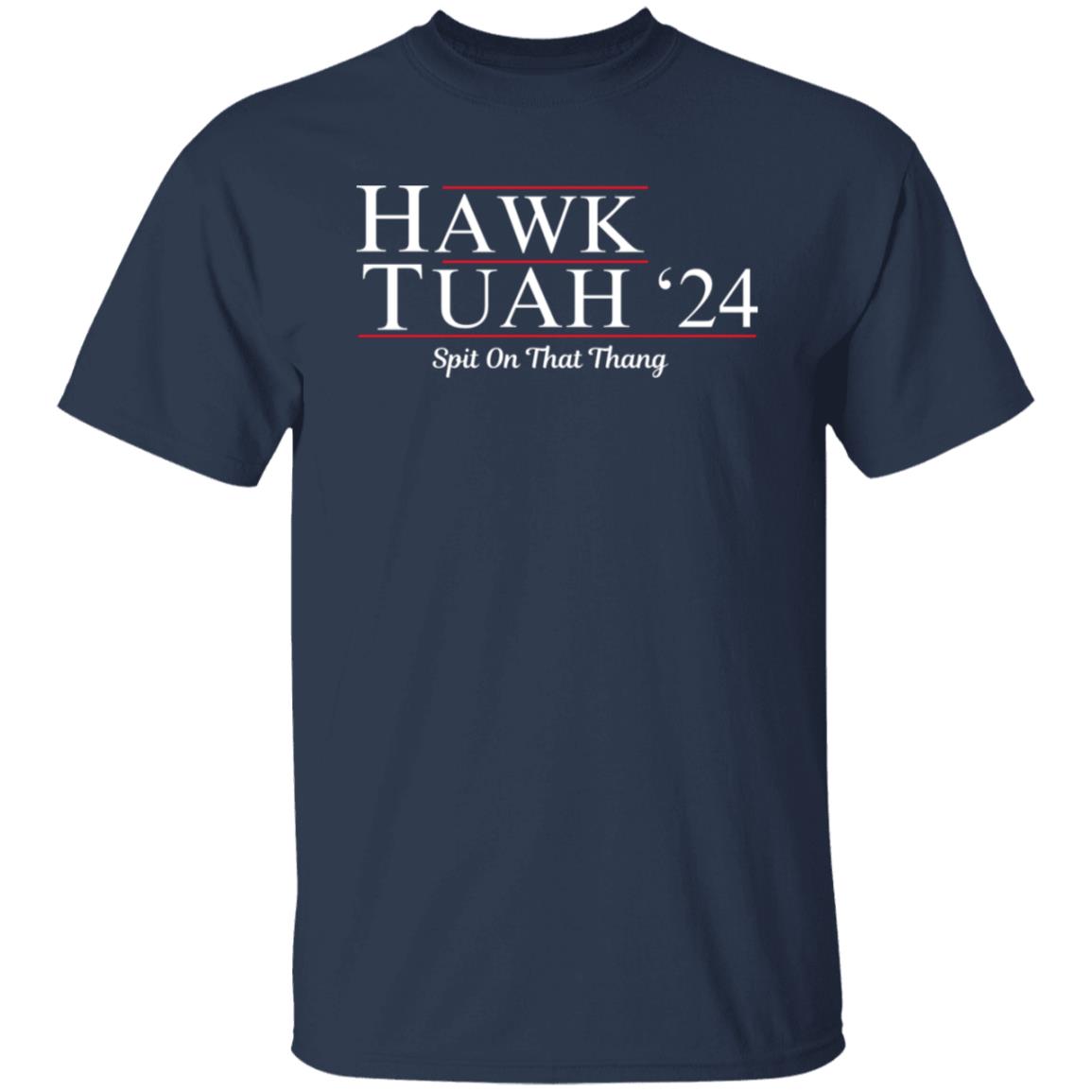 Hawk Tuah T-Shirt (Blue)