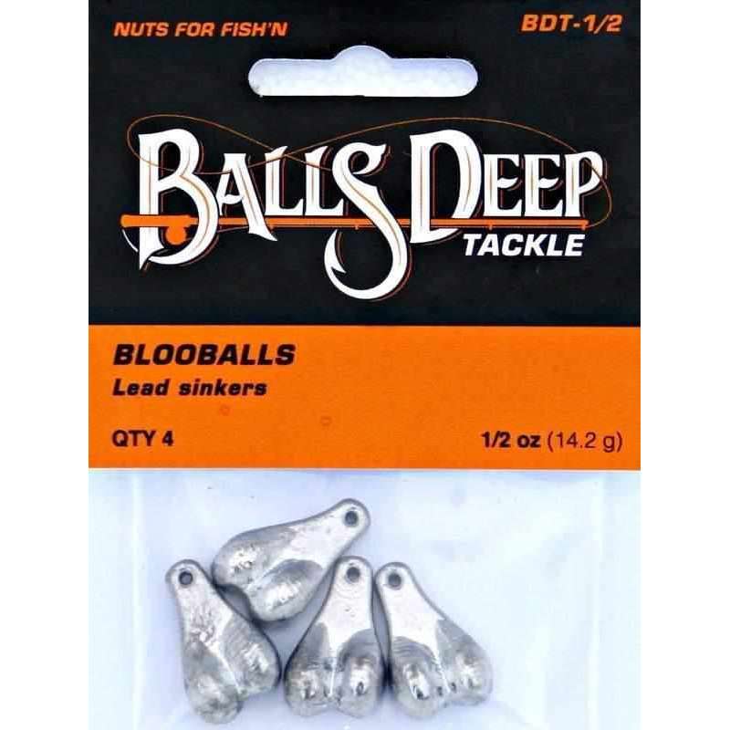 1/2 oz Blooballs - 12 Pack of Sinkers, Fishing Gifts