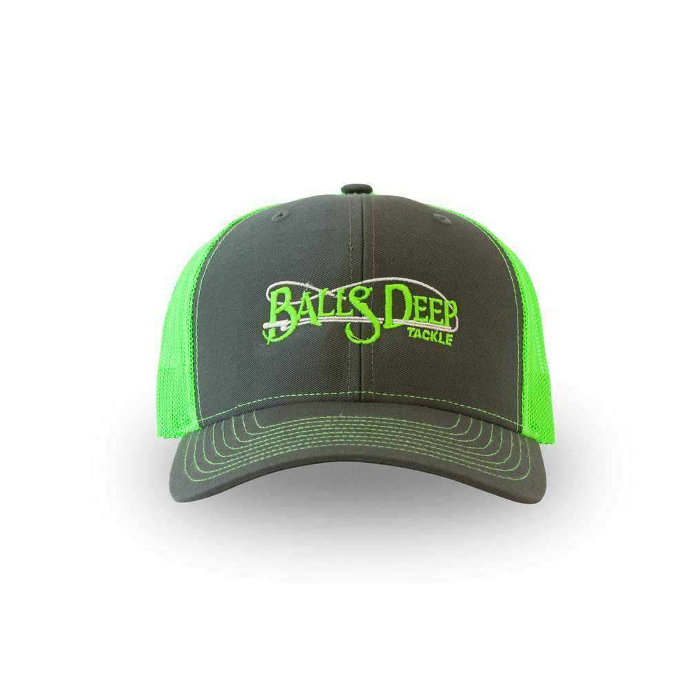 Charcoal/Neon Green Snapback